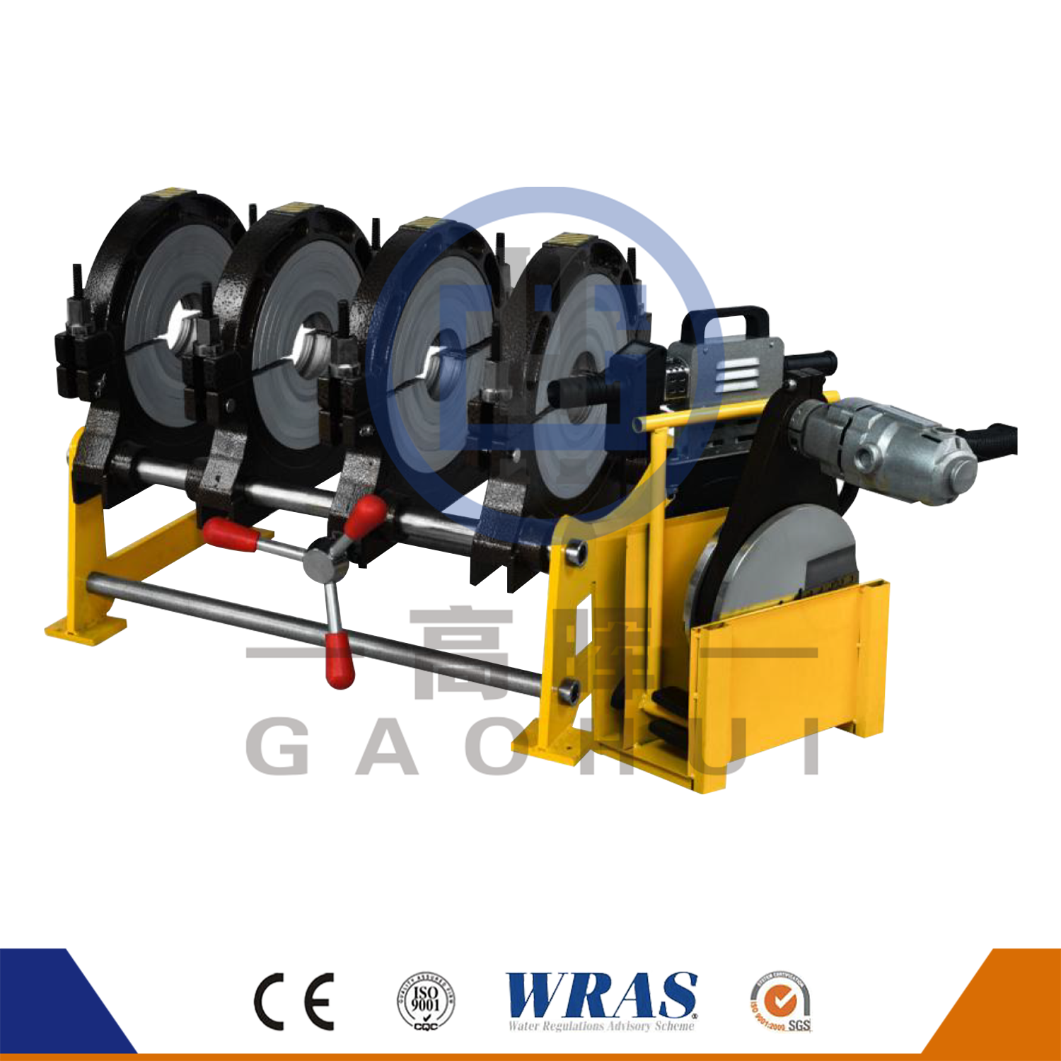 Máquina de soldagem manual de fusão de bunda gf-250-4m